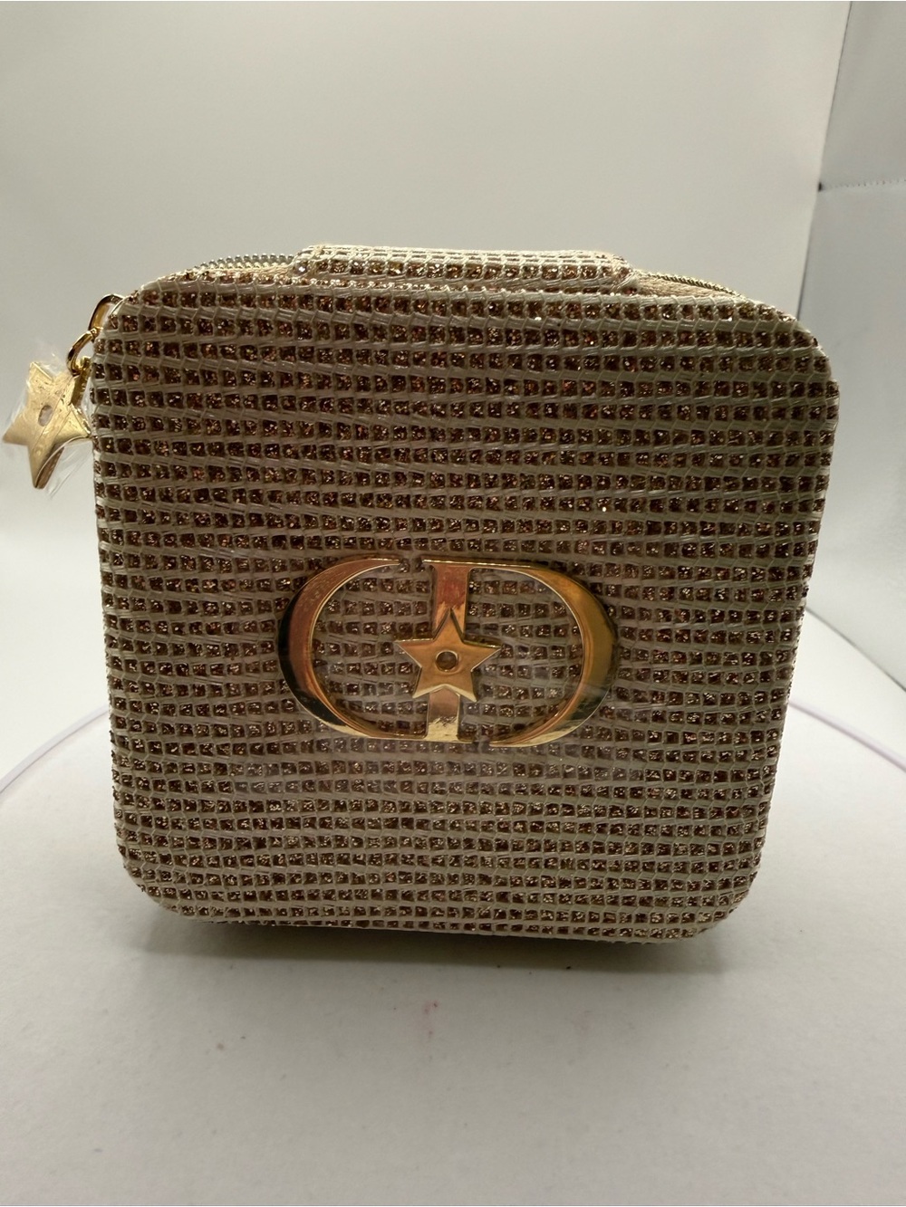 Dior square travel case